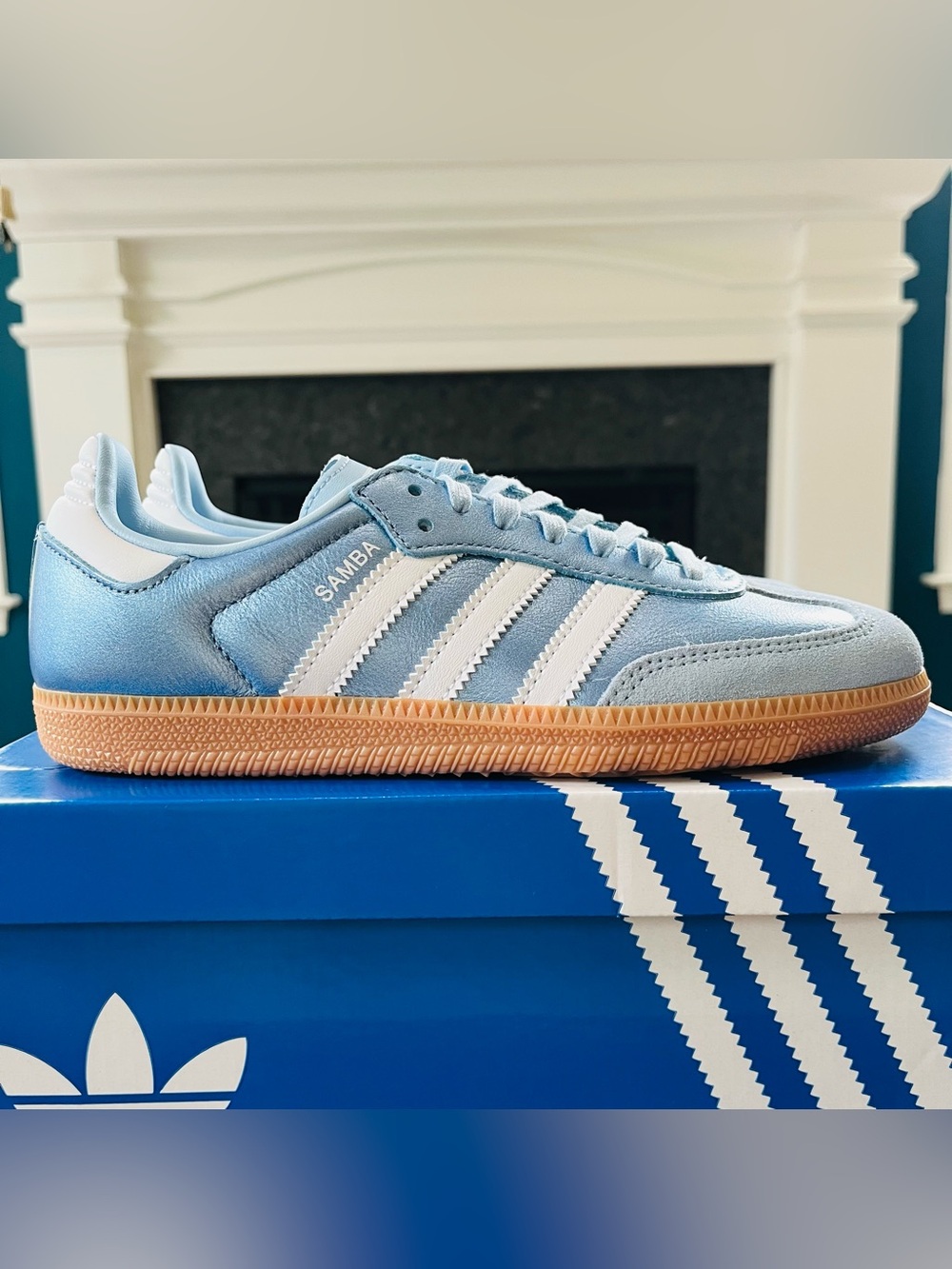 Adidas Samba OG J "Clear Sky" -  KK2326